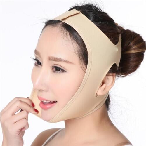 Face V Shaper Facial Slimming Bandage Relaxation Lift Up Belt Shape Lift Reduce Double Chin Face Thining Band Massage Hot Sale
