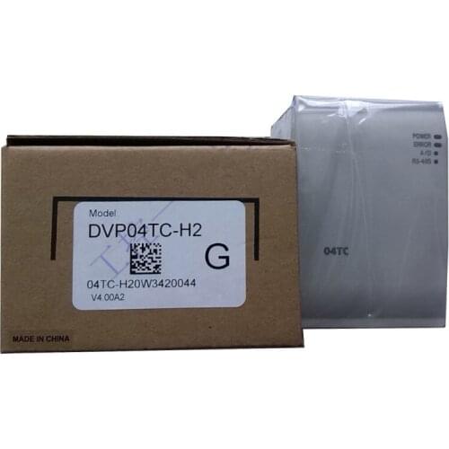 PLC 4 Point 0.1 Degree Resolution Analog Temperature Module DVP04TC-H2 100% Test Good Quality