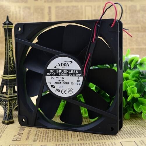 ADDA 13525 DC12V 0.44A ADN512UB-A91 13CM cooling fan