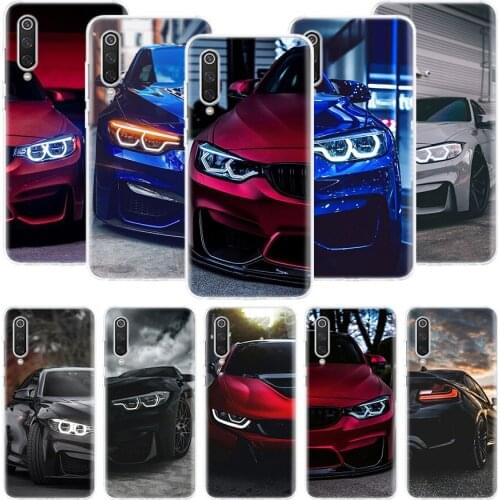Blue Red Car M3 M4 Phone Case For Xiaomi Redmi Note 10 9 8 Pro 9S 8 8T 7 6 5 6A 7A 8A 9A 9C 4X S2 K20 K30 Art Cover Coque