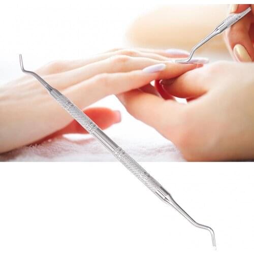 Double Side Ingrown Toe Nail Lifter File Pedicure Manicure Easy to Use Care Correction Tool Double Sided Anti-Slip Handle Nails