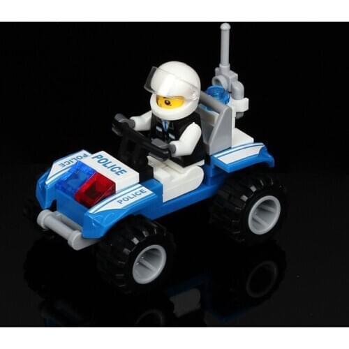 Toy block HOGNSIGN Sandy Assembled Blocks Fight Illustration For Intelligence Toys Boy Plastic Toy Vehicle Children Model