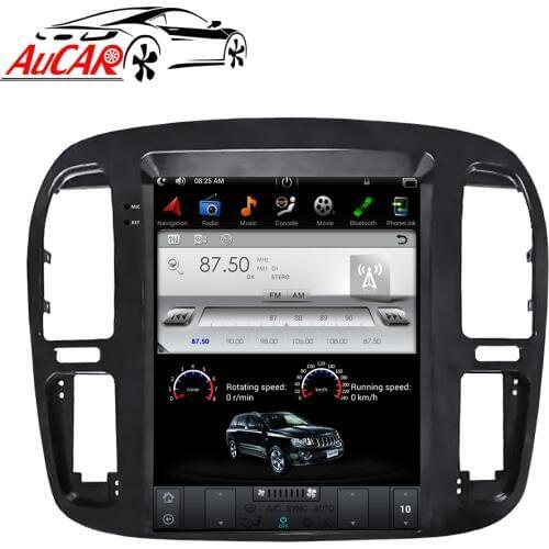 Tesla stereo 12.1'' Android Car radio GPS Navigation DVD Player For TOYOTA LAND CRUISER LC100 1998 1999 2000 2001 2002 autoradio