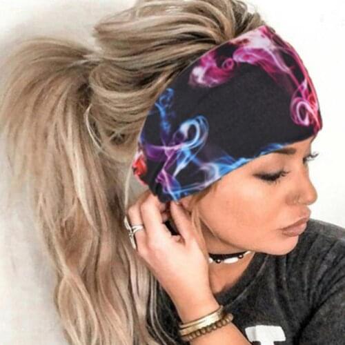 Multicolor star hair band Women Girls Elastic Hair Colors Bands Hair Band Accessories Knotted Hair