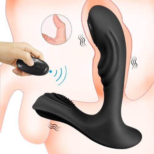 Male Prostate Massage Dildo Vibrator Sexshop Anal Plug Waterproof Penis Stimulator Butt Plug Toy for Women Erotica and Sex Toys