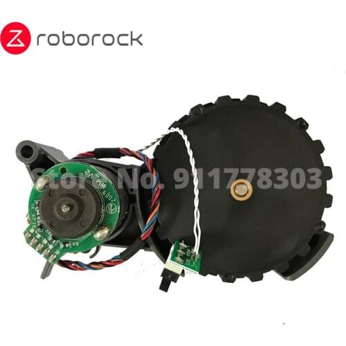 Original Left Traveling Wheel with Motor for Roborock S50 Max S55 Max Robot Vacuum Cleaner Parts Wheels