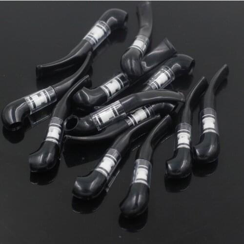 Ashtray Home Pure Black Cigarette Filter Food Grade Plastic Cigarette Holder Mouthpiece Filtration Cleaning Gifts for Men