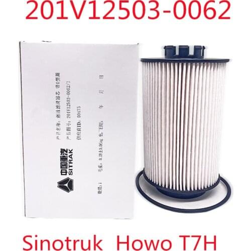 Sinotruk Howo SITRA T7H 201V12503-0062 Shanteca MAN engine fuel filter element Diesel accesorios coche аксессуары для авто