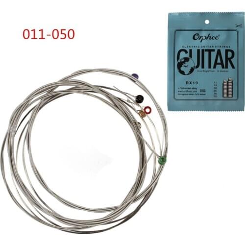 6pcs/set Electric Guitar String 011-050 Nickel Alloy Strings Guitar Parts Musical Instruments Guitar string