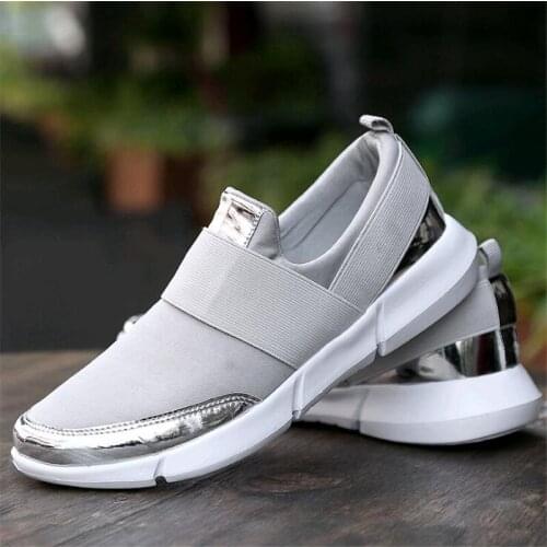 Brand mesh breathable Summer shoes women loafers Slip on casual Shoes ultralight flats shoes New zapatillas shoes yuj8