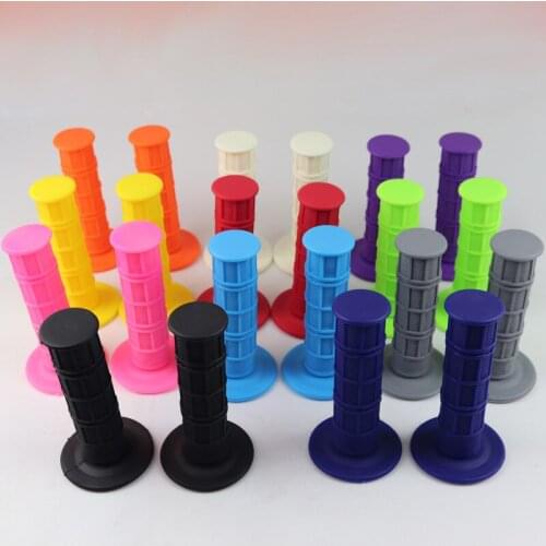 11 Colours Universal Handle Grips Dirt Pit Bike Motorcycle Motocross Motorbike Handle Bar Grips For Crf Yzf Kxf Sxf Ssr Sdg Bse