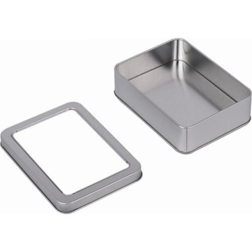 Xin Jia Yi Packaging Spice Cookie Custom Printed Small Rectangular Gift Mint New Tea Metal Tin Box