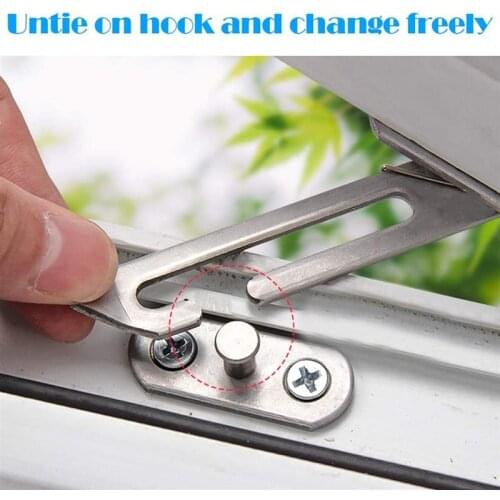 Child Protection Window Lock Baby Safety Window Guard Stopper Child Lock Infant Security Lock on the Windows Limiter Household