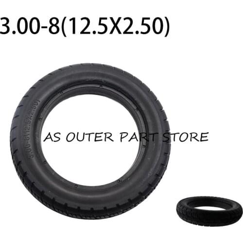 3.00-8 12.5 x2.50 Non-inflatable solid tyre for electric vehicle Electric tricycle wheel