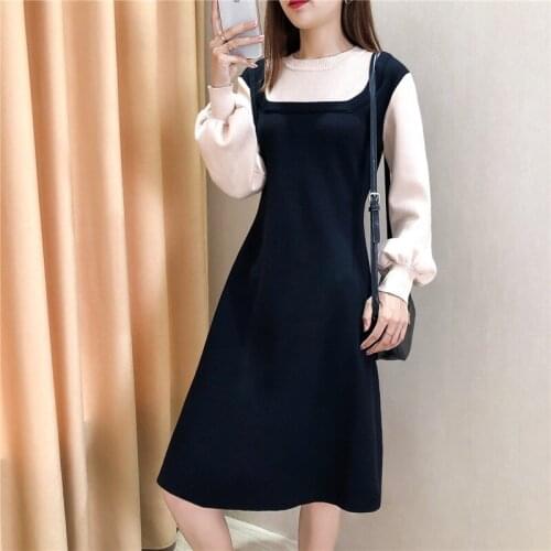 Модные вязаные платья ABCXA China At AliExpress