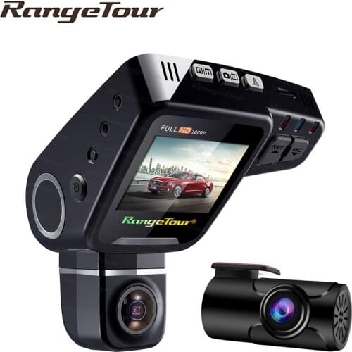 Dual Lens Car DVR Full HD 1080P Dash Cam G-Sensor 360 Degree Rotatable Lens Dash Camera Night Vision Video Recroder Camcorder