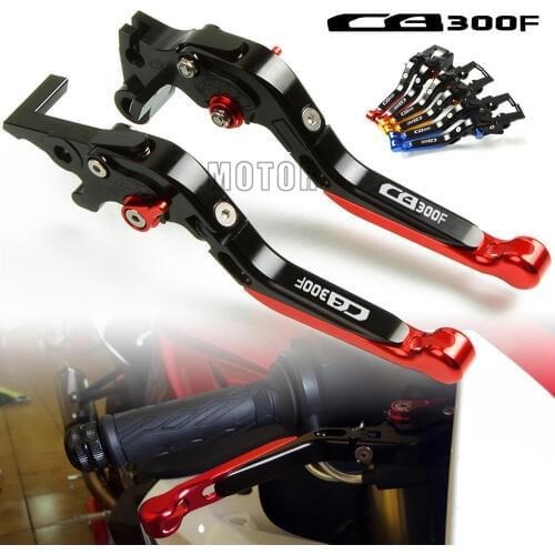 For Honda CBR300R/CB300F/CB300FA 2014-2018 CBR CB 300 R F FA Motorcycle CNC Adjustable Folding Extendable Brake Clutch Levers