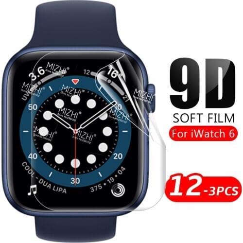 For iWatch 6 40mm 44mm screen protector iWatch6 Film soft Films For Apple watch 6 40 44 mm Smart Bracelet Accessories not Glass