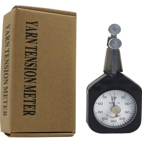 Double Pointer Dial Yarn Tensionmeter with Yarn Tension Meter Range 250 to 20 to 250gw