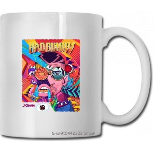 New Bad Bunny Tour 2019 With Dates Mug Cup Women Men
