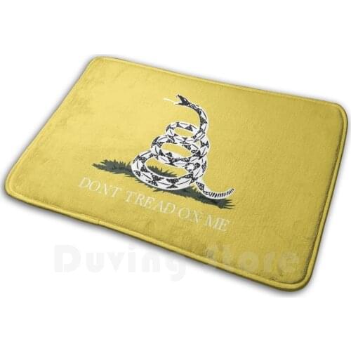 Bw Gadsden Flag Soft Non-Slip Mat Rug 3014 Carpet Cushion Gadsden Gadsen Rattlesnake Libertarian Tea Party Us History