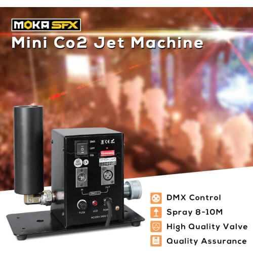 4Pcs/lot Single Pipe DMX512 DJ Jet Set Co2 Dance Club CO2 Blaster System CO2 Fog Machine