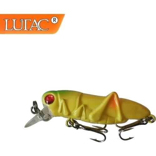 Lutac Black Minnow Pesca BKK Fishing Lure Wobblers Artificial Tackle 55mm 4g Jerkbait