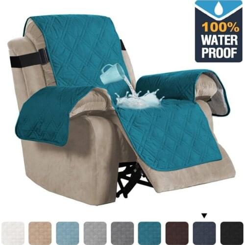 2Size Waterproof Recliner Cover Pet Dog Kids Sofa Mat Couch Slipcovers For Living Room Dustproof Furniture Protector Sofa Covers