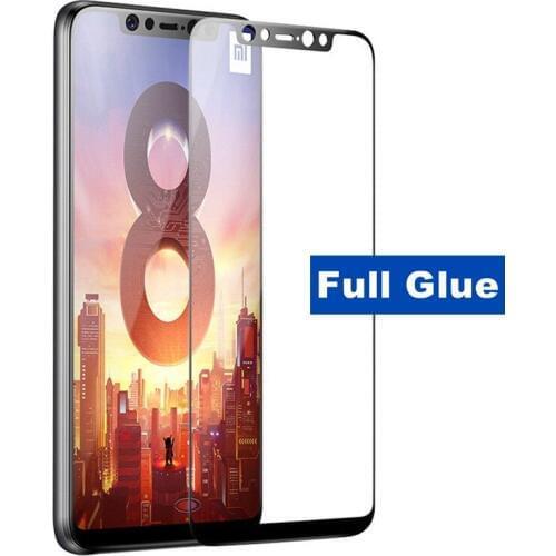 Full Glue 9H Protective Film For Xiaomi Mi 8 SE Full Cover Tempered Glass For Xiaomi Mi8 Mi8SE Screen Protector Mi 8 Glass Film