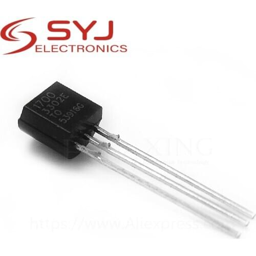 10pcs/lot MCP1700-3302E/TO TO-92 MCP1700 1700-3302E TO92 MCP1700-3302E Fixed LDO Voltage Regulator ICAliExpressIC In Stock