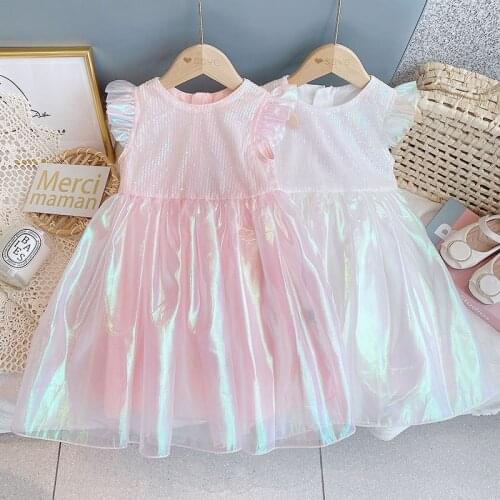 2021 Summer Flower Girls Dresses Children Clothes Baby Girls Dress Kids Prince Dress Baby Girls Dress Girls Outwear 21