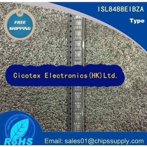 5pcs/lot ISL8488EIBZA ISL8488EIBZA-T 8488 SOP8 IC TXRX RS422/485 250KBPS 8SOIC