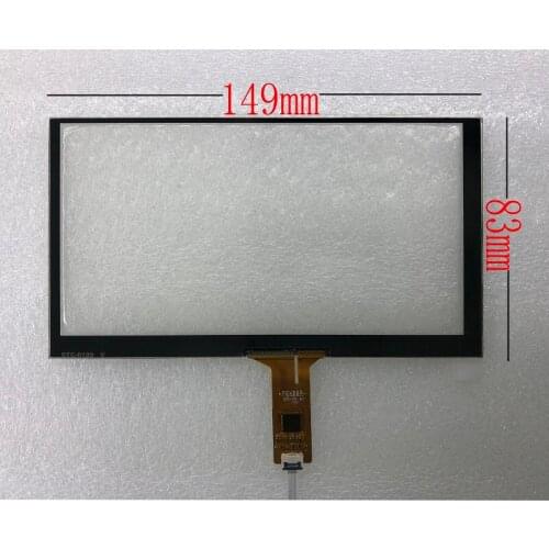 6.1 inch capacitive touch screen 149X83mm IIC6P interface for Android Raspberry pie