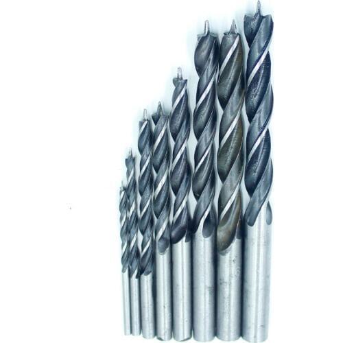 8pcs/set Power Tools Brocas Metal Handle Twist Drill Bit Set HSS 3/4/5/6/7/8/9/10mm for Metalworking