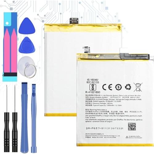 BLP657 3300mAh Replacement Battery For OnePlus 6 OnePlus6 One Plus 1+ 6