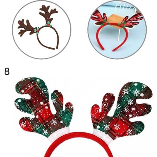 Hair Accessories Antlers Design Kids Adult Headband Headwear Cosplay for Adult