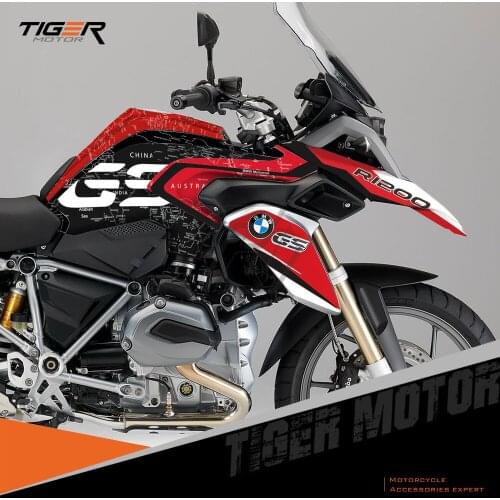 Motorcycle World Map Graphic Decal Kit Case for BMW R1200GS R1200 GS 2014-2018