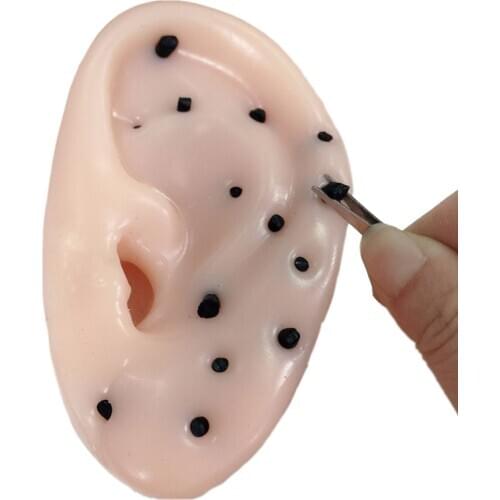 Fidget Stress Relief Toys Simulation Ear Blackheads Remover Toy Set Decompression Squeeze Acne Fidget Toys oreja puntos negros