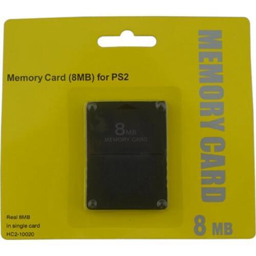 10 pcs a lot High Quality 8MB 16MB 32MB 64MB 128MB 256MB Memory Card Save Game Data Stick Module for Playstation 2 for PS2