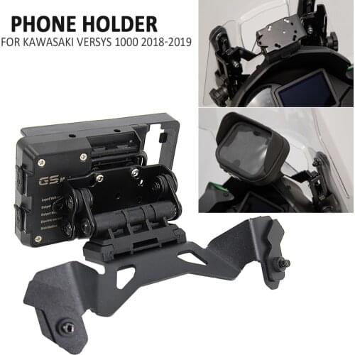 For Kawasaki Versys 1000 VERSYS1000 2018 2019 2020 Motorcycle GPS Smart Phone Navigation Mount Bracket Fit