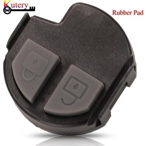 Kutery Remote Smart Car Key Fob Replacement Rubber Pad For Suzuki Key Swift Grand Vitara SX4 Liana Aerio Jimn Auto Key 2 Buttons
