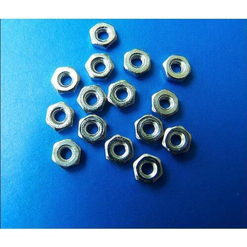 M2 M2.5 M3 M4 M5 2MM 2.5MM 3MM 4MM 5MM hexagon nuts nickel plating