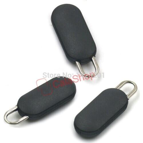 50 Pcs / Lot #5 Zipper Slider Fixer Repair Pull Tab Instant Rescue Repair Set Replacement Molded Black