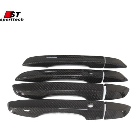 Car Door Handle Sticker For Honda CIVIC 10th Generation Carbon Fiber Handle Cover For Honda CIVIC 10th Car Styling Accessories