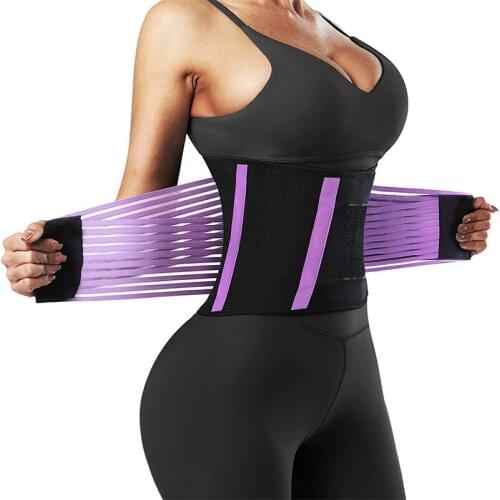 Women Waist Trainer Neoprene Body Shaper Belt Slimming Sheath Belly Reducing Shaper Tummy Sweat Shapewear Workout Shaper Corset
