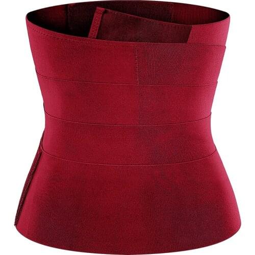 YAGIMI Free Size Slimming Tummy Wrap Belt Bands Body Shaper Fajas Elasticity Thin One Size Waist Trainer Cincher Shaperwear Belt