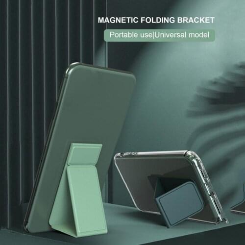 Foldable Excellent Desk Mobile Phone Magnetic Rack Non-marking Phone Stand Wide Application Phone Accessories
