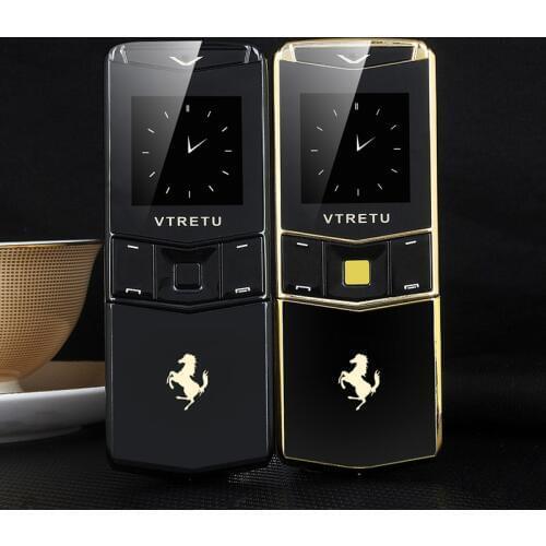 Luxury Metal Body Slider Phone Dual Sim Bluetooth Dialer MP3 Vibration Mobile Phone With Camera FM