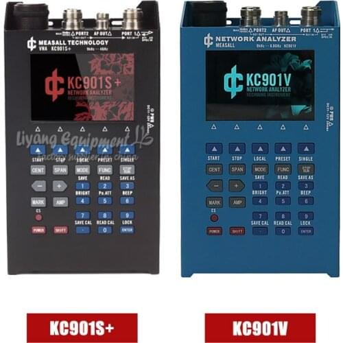 KC901V KC901S+ vna vector network analyzer day feeder analysis frequency spectrum field strength radio frequency wave testing 4G