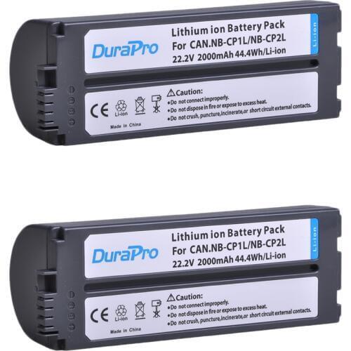 2Pc 2000mAh NB-CP2L NB CP2L NB-CP1L Battery for Canon NB-CP1L CP2L Photo Printers SELPHY CP800,CP900,CP910,CP1200,CP100,CP1300
